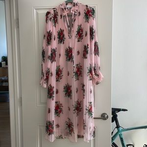 Ganni floral dress size S/36